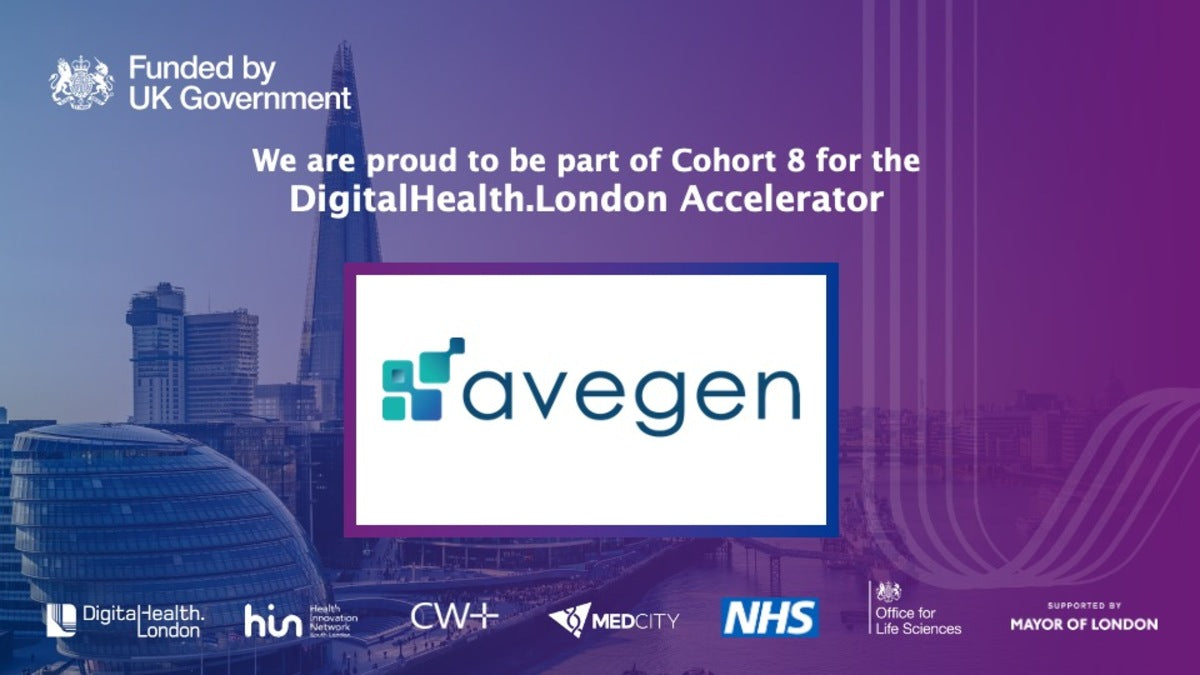 Avegen selected for DigitalHealth.London Accelerator – avegen-health